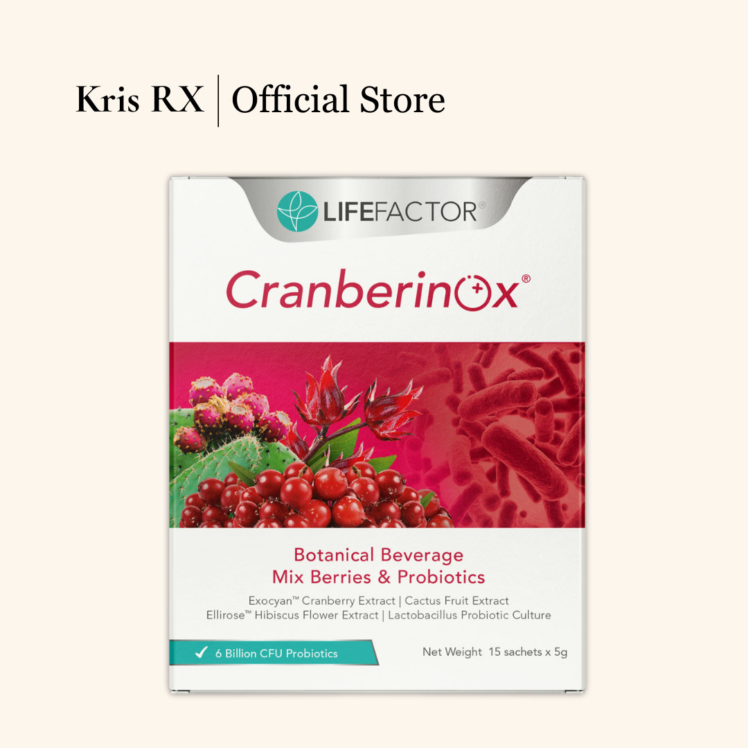 Cranberinox® 蔓越莓洛神花草本饮 15‘s