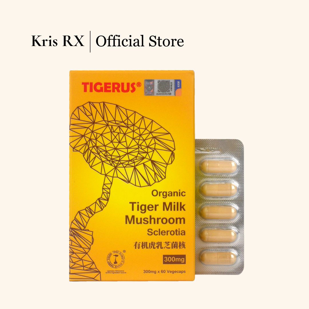 TIGERUS® 马来西亚正宗有机虎乳芝 300/420mg 60's