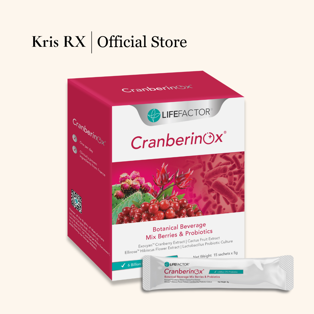 Cranberinox® 蔓越莓洛神花草本饮 15‘s