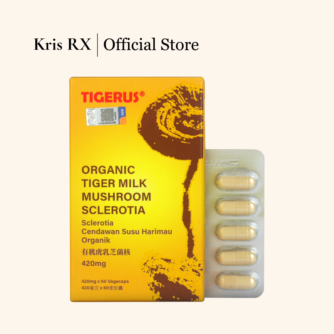 TIGERUS® 马来西亚正宗有机虎乳芝 300/420mg 60's