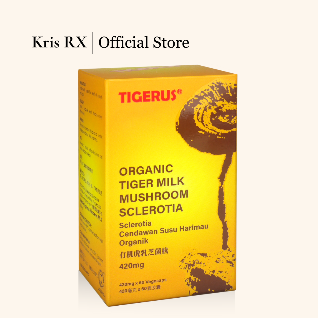 TIGERUS®  马来西亚正宗有机虎乳芝 300/420mg 60's