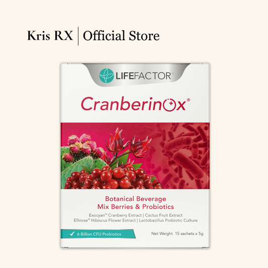 Cranberinox® 蔓越莓洛神花草本饮 15‘s
