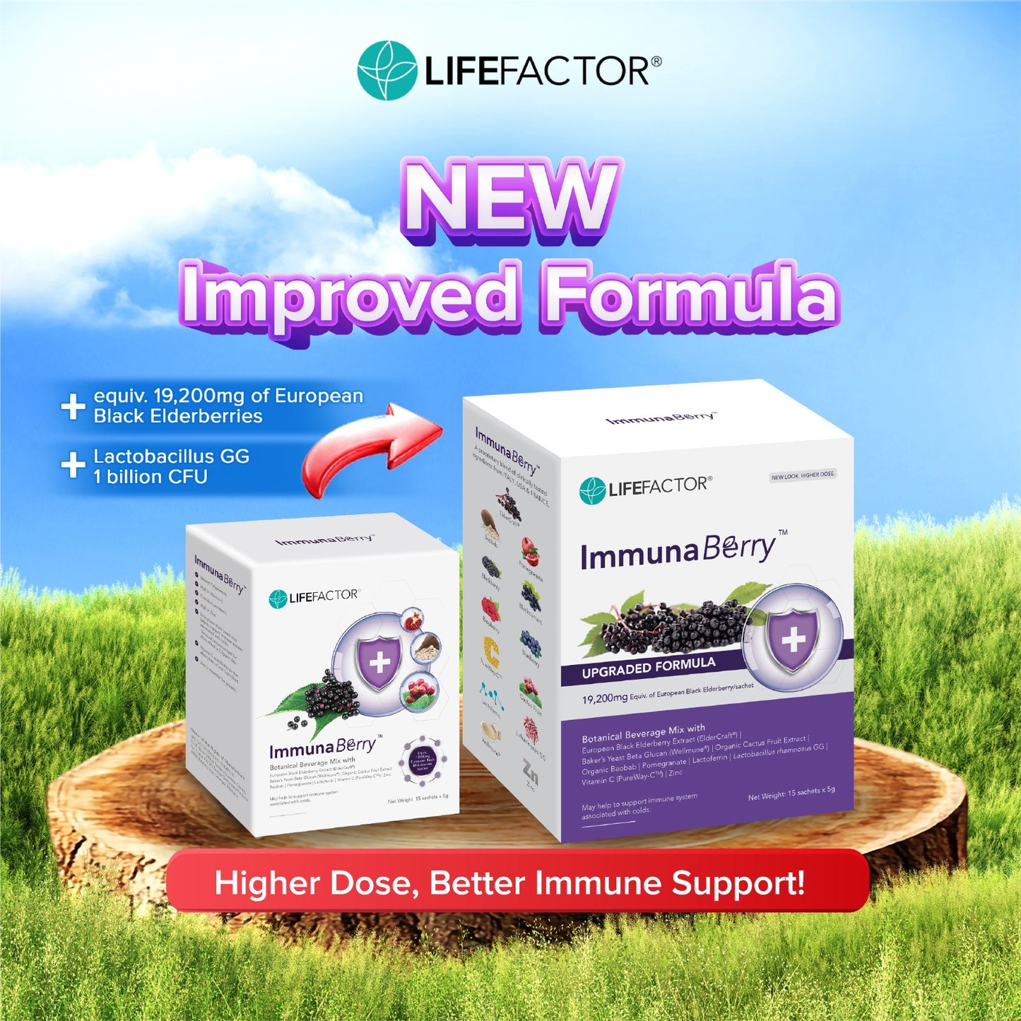 ImmunaBerry™ 8 合 1 免疫力配方 （Upgraded Version）